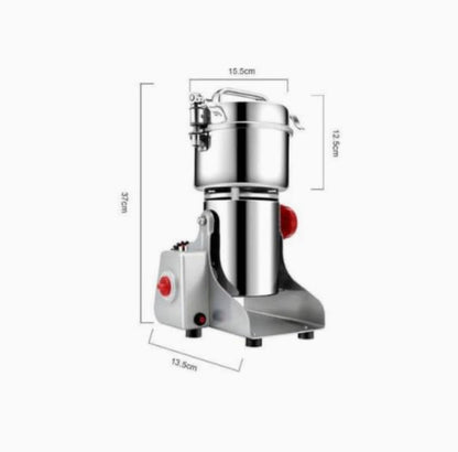 Royal Swiss Elektrische korrelmolen, capaciteit 350 g, 1800 W