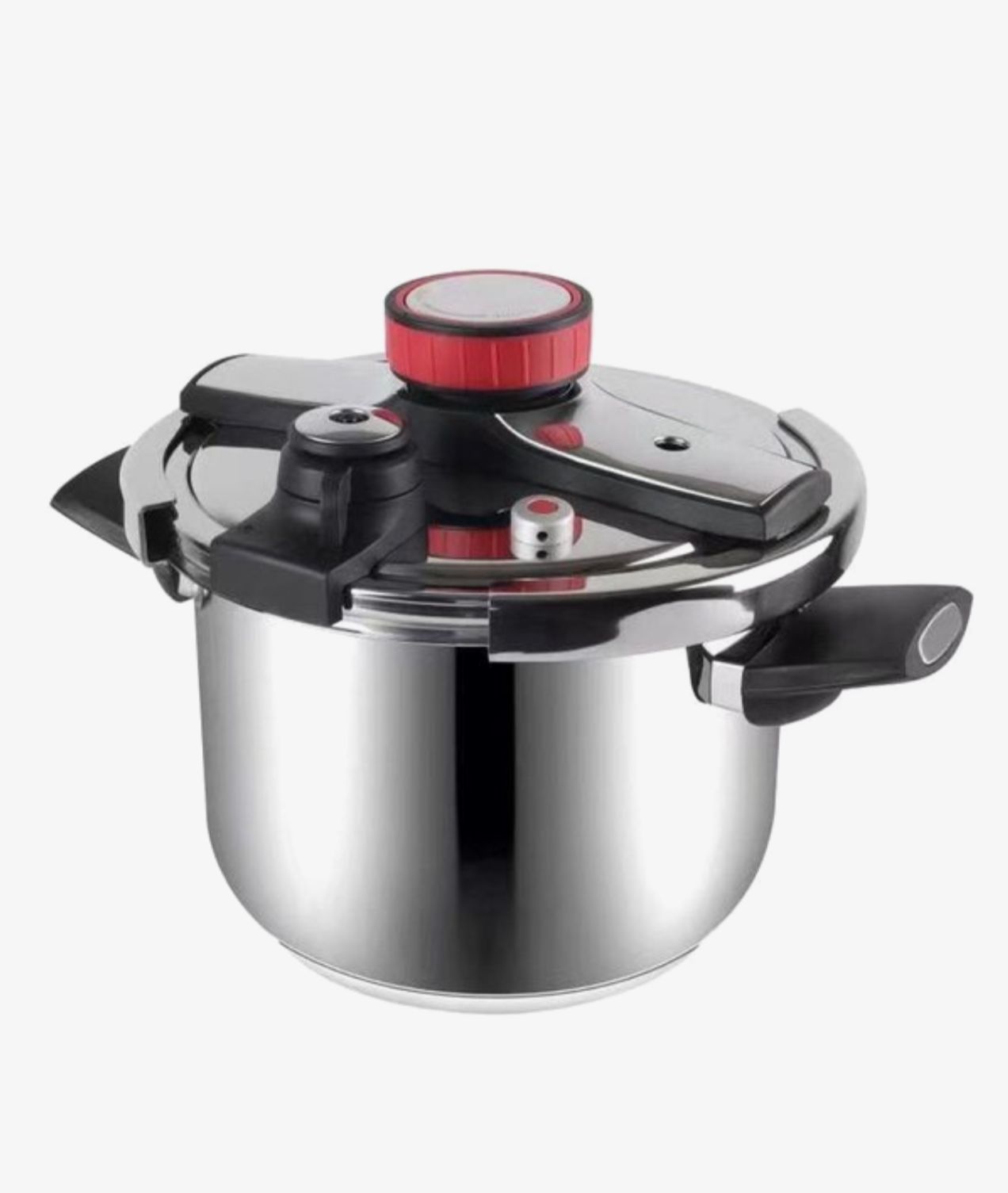Royal Swiss Snelkookpan Met couscousier – RVS | Inductie Geschikt | Verkrijgbaar in 4L, 6L, 8L & 10L – Snel en Gezond Koken